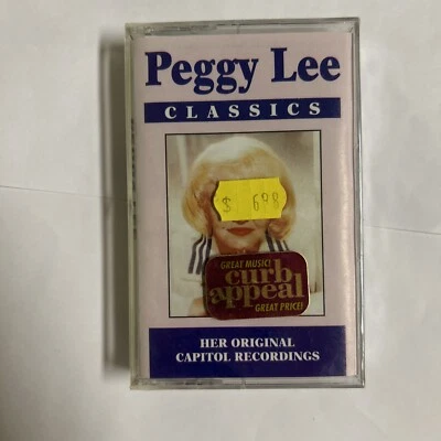 Classics by Peggy Lee (Vocals) (Cassette, Jul-1993, Curb) - Image 1 of 4