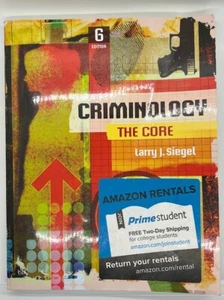 Kriminologie: Das Kerntaschenbuch von Larry J. Siegel - Bild 1 von 4