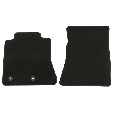 Alfombrillas alfombrillas delanteras negras OEM NUEVAS 2015-2019 Ford Mustang FR3Z6313300AA Foto 1 de 4