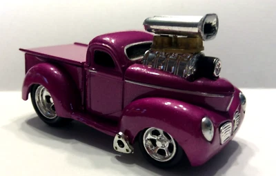 MUSCLE MACHINES 1940 40 WILLYS PICKUP TRUCK LIMITED EDITION  -- 1/64 DIECAST - - Image 1 of 4