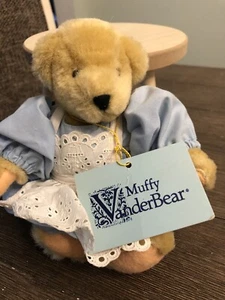 Muffy Vander Bear Teddy Bear 1987 Plush Stuffed Toy 8" - Picture 1 of 7