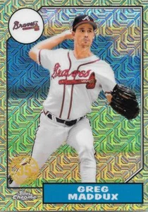  2022 TOPPS GREG MADDUX 1987 SILVER PACK MOJO - ATLANTA BRAVES - #T87C-83 - Picture 1 of 1