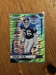 2024 Panini Prizm - Pulsar Verde Neon Prizm #219 Lawrence Taylor New York Giants - Foto 1 di 2