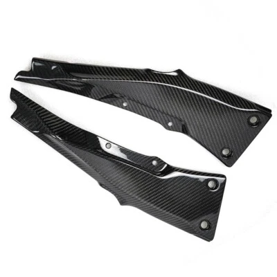 100% Real Carbon Fiber For 2011-2025 ZX10R Rear Subframe Cover , Seat Side Cover - Imagem 1 de 2