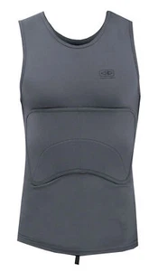 Ocean And Earth Mens Charcoal Rib Guard Padded Vest - Picture 1 of 1