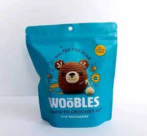 The Woobles Walter der Bär Häkeln lernen Set für Anfänger - Bild 1 von 3