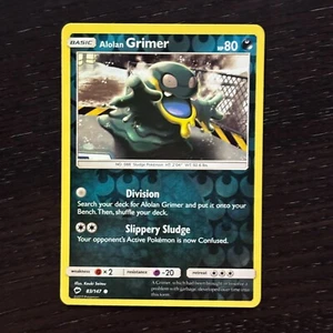 Alolan Grimer 83/147 Pokemon Burning Shadows Sun & Moon Reverse Holo Common NM - Picture 1 of 2