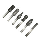 5pcs/set Tungsten Steel Rotary File Cutter Engraving Grinding Bit Rotary Tools