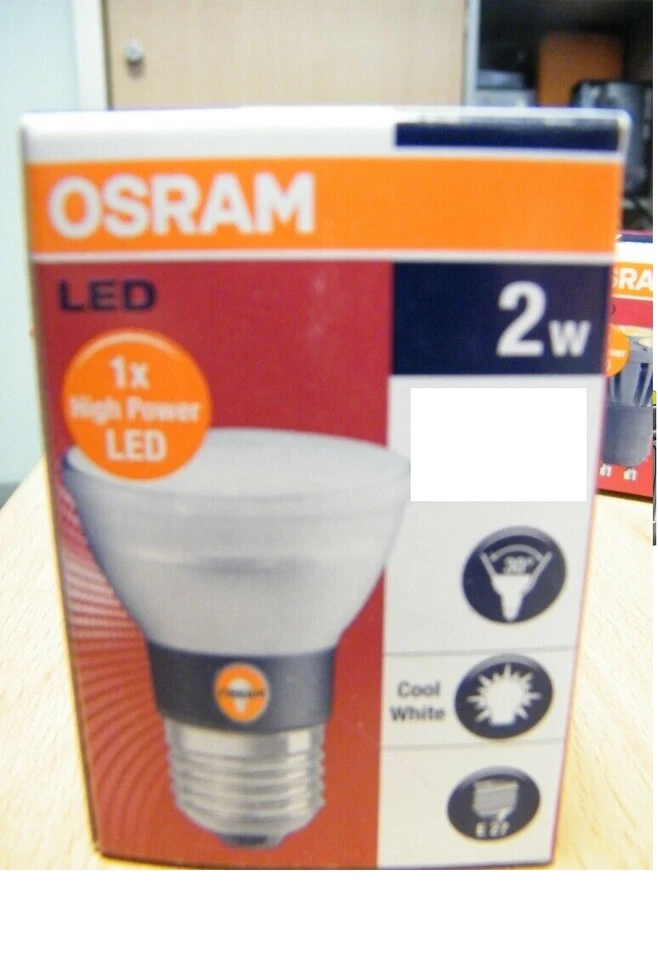 2-Stück-Packung OSRAM Parathom PAR16 2W E27 80309 Cool White - Bild 1 von 1