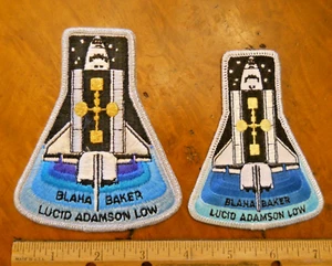 NASA SPACE SHUTTLE STS-43 MISSION PATCHES 4"" & 4-1/2"" (NEU OHNE ETIKETT) - Bild 1 von 6