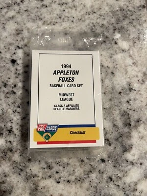 1994 FLEER PROCARDS APPLETON FOXES АЛЕКС РОДРИГЕС КОМАНДЫ КОМПЛЕКТ НОВОМ ЗАПЕЧАТАННЫЙ СУМКА RC - Изображение 1 из 3