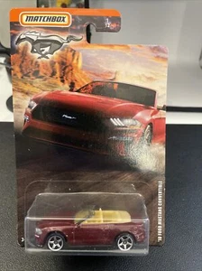 MATCHBOX Ford Mustang series: '18 Mustang Convertible, 2020 issue - Picture 1 of 8