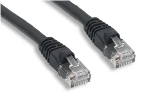 Cat6 550MHz patch cable molded 10ft 15ft 40ft 45ft 50ft 60ft 75ft Lot of 1, 5,10 - Picture 1 of 21