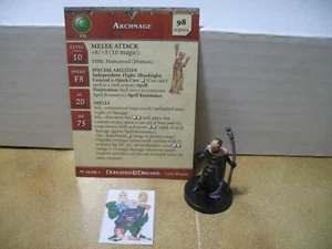 =Dungeons and Dragons D&D ANGELFIRE Archmage 14/60 con tarjeta= - Imagen 1 de 1