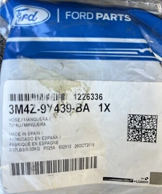 Tubo/manguera/tubo de refrigerante Fusion Mercury Milan 2006-2009 OEM Ford EGR 2,3 L  Foto 1 de 2