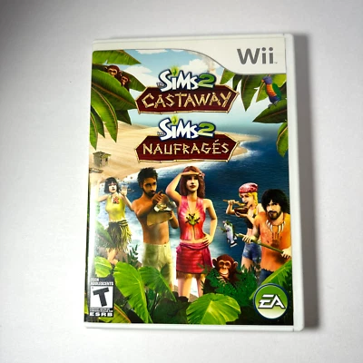 The Sims 2 Castaway Nintendo Wii Complete - English French Version - Image 1 of 4