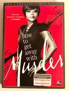 How To Get Away With Murder Complete First Season DVD ABC 2015 TV Viola Davis - Picture 1 of 6