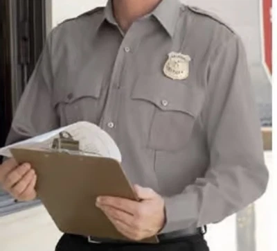 NEW Southeastern Uniform Shirt SSC Grey Long Sleeve 15 1/2 x 32 - Image 1 of 3