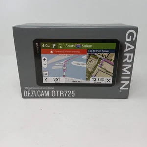 Garmin DezlCam OTR725 7" GPS Truck Navigator with Built-in Dash Cam - Picture 1 of 4