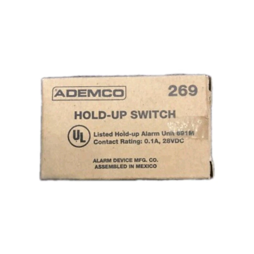 Lot Of 8 ADEMCO 269 STAINLESS STEEL HOLD-UP SWITCH Silent Security - Image 1 of 1