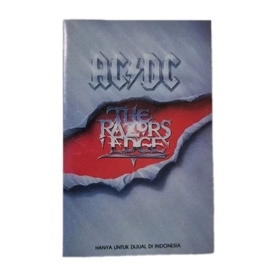 AC/DC - 'The Razors Edge' Cassette Tape Album 1990 INDONESIAN PRESSING, ATCO - Image 1 of 4