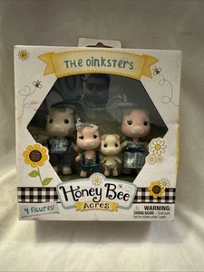 Mini figuras de muñecas Honey Bee Acres The Oinksters Pig Family de 4-2,25 pulgadas niños - Imagen 1 de 16