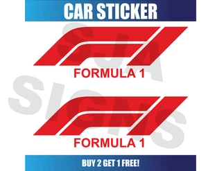 Pegatina de vinilo autoadhesiva F1 Formula One - Imagen 1 de 2