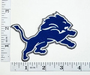 Embroidered Patch - Football - Detroit Lions - NFL - Iron-on - NEW - Picture 1 of 1