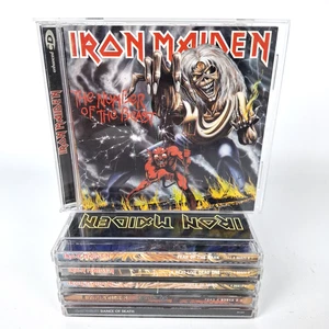 Iron Maiden 6 Album CD Bundle Fear Of The Dark Number Of The Beast Virtual - Picture 1 of 18