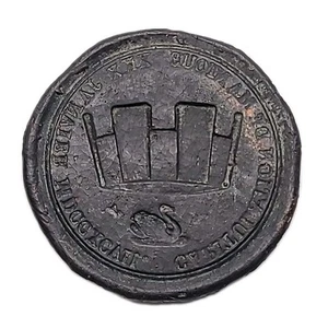 1797 French Surrender of Manuta Royal Wax Seal Impression France Royalty Italy - Picture 1 of 24