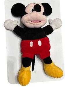 "Disney Baby" Mickey Mouse Puppe Plüsch mit Beinen Neu ohne Etikett Mausohren - Bild 1 von 7
