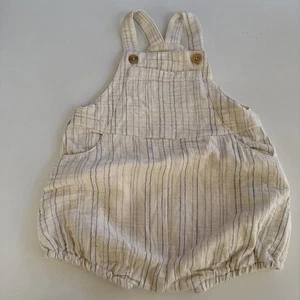 ZARA Strampler Overall 100% Baumwolle Baby Gr. 9-12 Monate - Bild 1 von 5