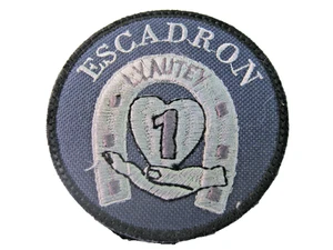 ECUSSON  REGIMENT DE CHASSEURS  4° RC 1° ESCADRON SCRATCH AU DOS 80MM - Picture 1 of 1