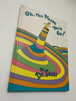 DR. Seuss Oh, the Places You’ll Go! Hard Cover Book Foto 1 de 4