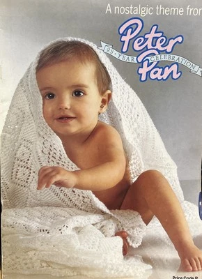 PETER PAN "A NOSTALGIC THEME" BEAUTIFUL PATTERNS TO CREATE INCL SHAWLS JACKETS - Image 1 of 4
