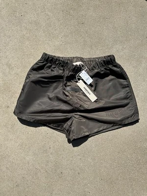 NWT Authentic ESSENTIALS Fear Of God Men’s Shorts Size Medium Off Black Color - Image 1 of 4