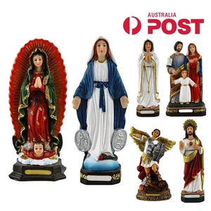 Holy Family Catholic Statue Statue of Jesus Mary Joseph Religious Figurine Resin - Bild 1 von 17