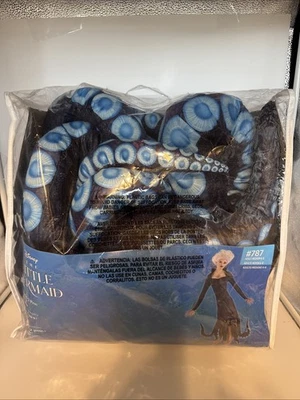 Ursula Little Mermaid Halloween Costume Adult MED 6-8 Dress & Collar GLOWS NEW - Image 1 of 4