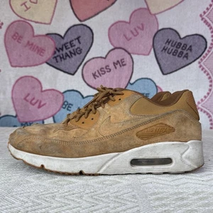 Size 11.5 - Nike Air Max 90 Ultra 2.0 Wheat (2018) Sneaker 924447-700 Beige - Picture 1 of 10