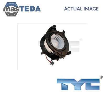 502-0006 INTERIOR BLOWER FAN MOTOR LHD ONLY TYC NEW OE REPLACEMENT - Image 1 of 4