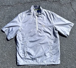 Para hombres Torrey Pines Golf 1/4 Cremallera Pullover Cortavientos Pequeño Gris Talla Grande Se Ajusta a L - Imagen 1 de 7