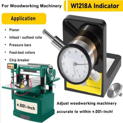 Indicador de dial W1218A 360 grados duradero potente base magnética para cepilladoras Foto 1 de 4