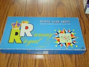 Rummy Royal 1930-40s waterproof style 30" x 30" Game Sheet - Whitman Pubishing - Picture 1 of 1