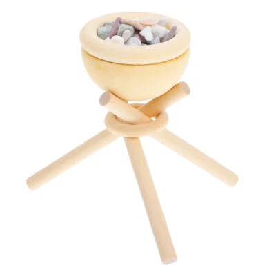  1 Set tragbarer Holzdiffusor für ätherische Öle, Duftsteine ​​ohne Flamme, für - Bild 1 von 4