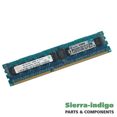 Hynix HMT351R7BFR4C-H9 4GB 1Rx8 PC3-10600R-9-10-C1 Server Memory RAM - Photo 1/4