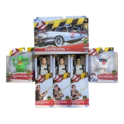 Figuras de acción Ghostbusters estilo clásico 1984 12" modelo Ecto-1 Stay Puft más delgado Foto 1 de 4