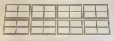 8 insertos de repuesto grises Amarr Stockton para puertas de garaje Amarr de panel corto hágalo usted mismo Foto 1 de 4