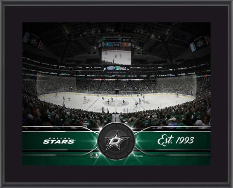 Stars 10" x 13" Sublimated Team Stadium Plaque - Fanatics Cover