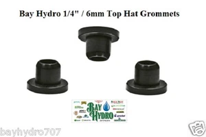 Paquete de 250 piezas de 1/4" 6 mm sombrero superior ojal/sellos sistema de goteo hidropónico tubo $$ - Imagen 1 de 7