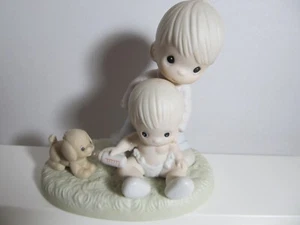 Pre Owned Precious Moments Baby’s First Pet Figurine 1988 #520705 - Picture 1 of 4